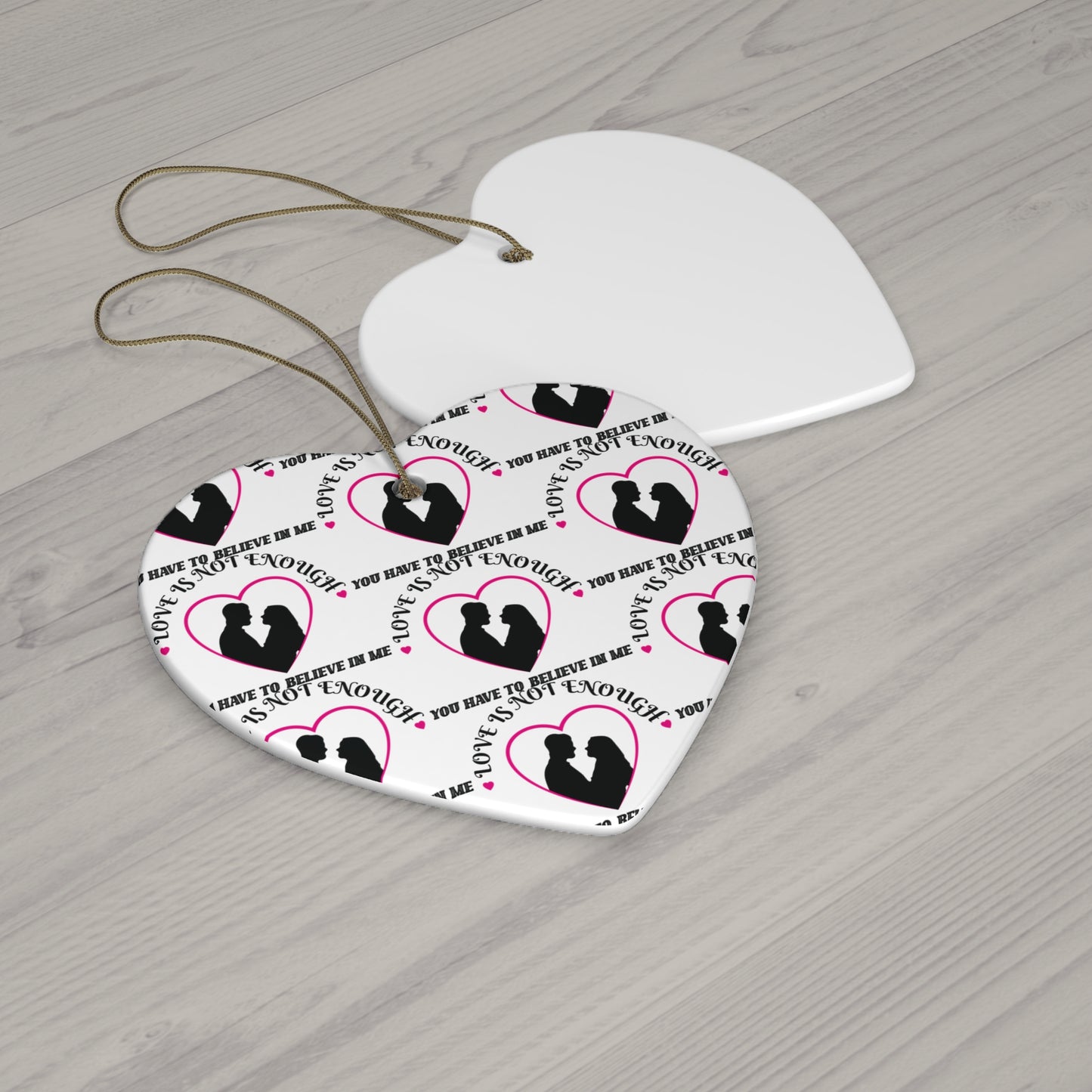 Love Is Not Enough Christmas With A  Meaning Ornaments