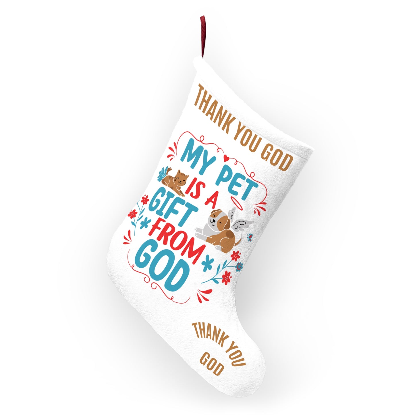 My Pet Christmas With A Meaning Stocking