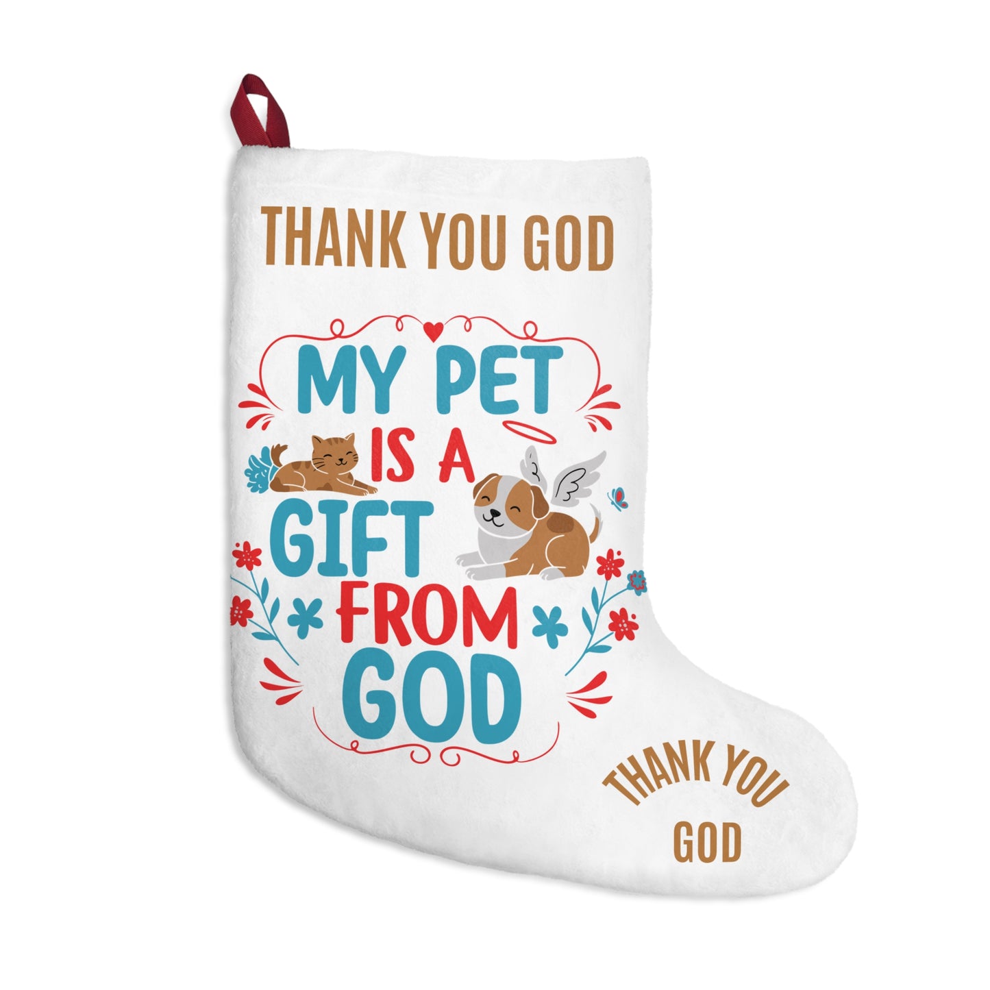 My Pet Christmas With A Meaning Stocking