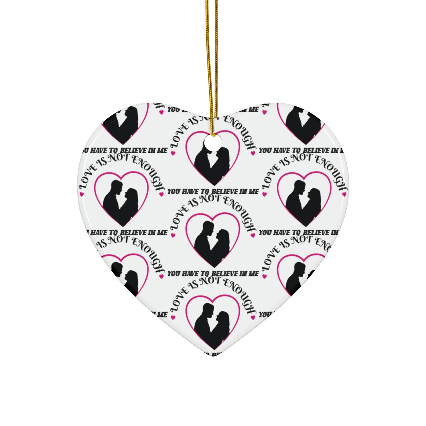 Love Is Not Enough Christmas With A  Meaning Ornaments