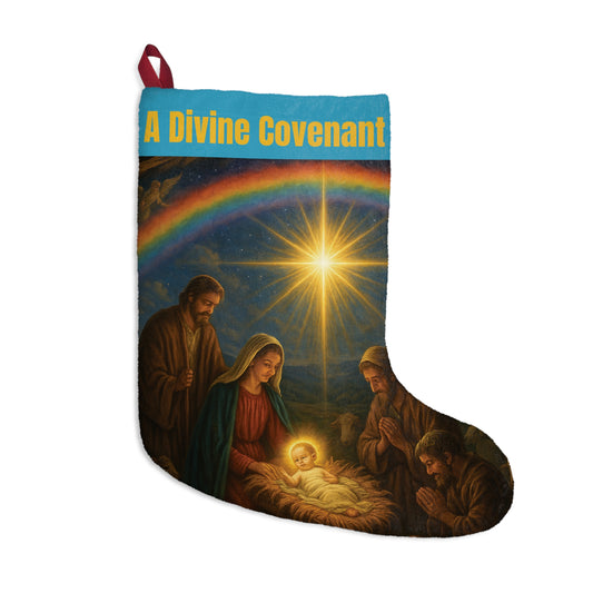 A Divine Covenant Christmas With Meaning Stocking
