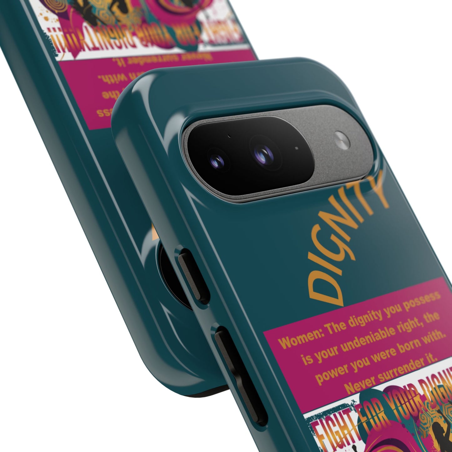 "Never Surrender Your Dignity" Protective iPhone Cover