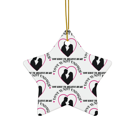 Love Is Not Enough Christmas With A  Meaning Ornaments