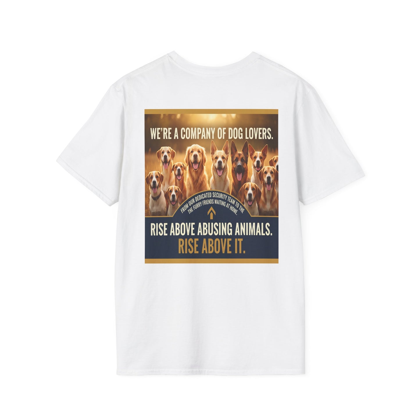 We Love Our Security Dogs T-Shirt