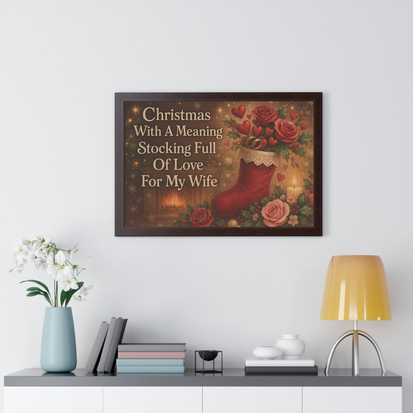 Full of Love For My Wife: Christmas With A Meaning Poster