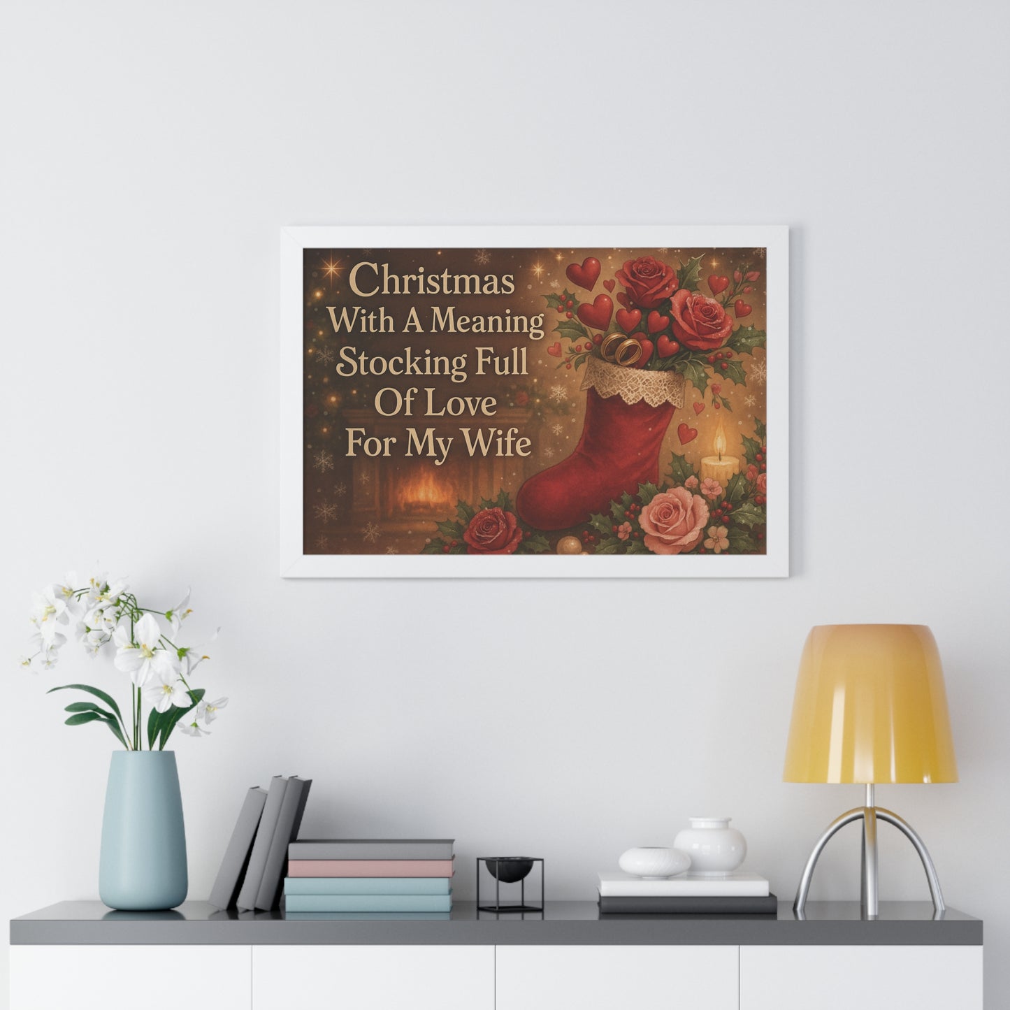 Full of Love For My Wife: Christmas With A Meaning Poster