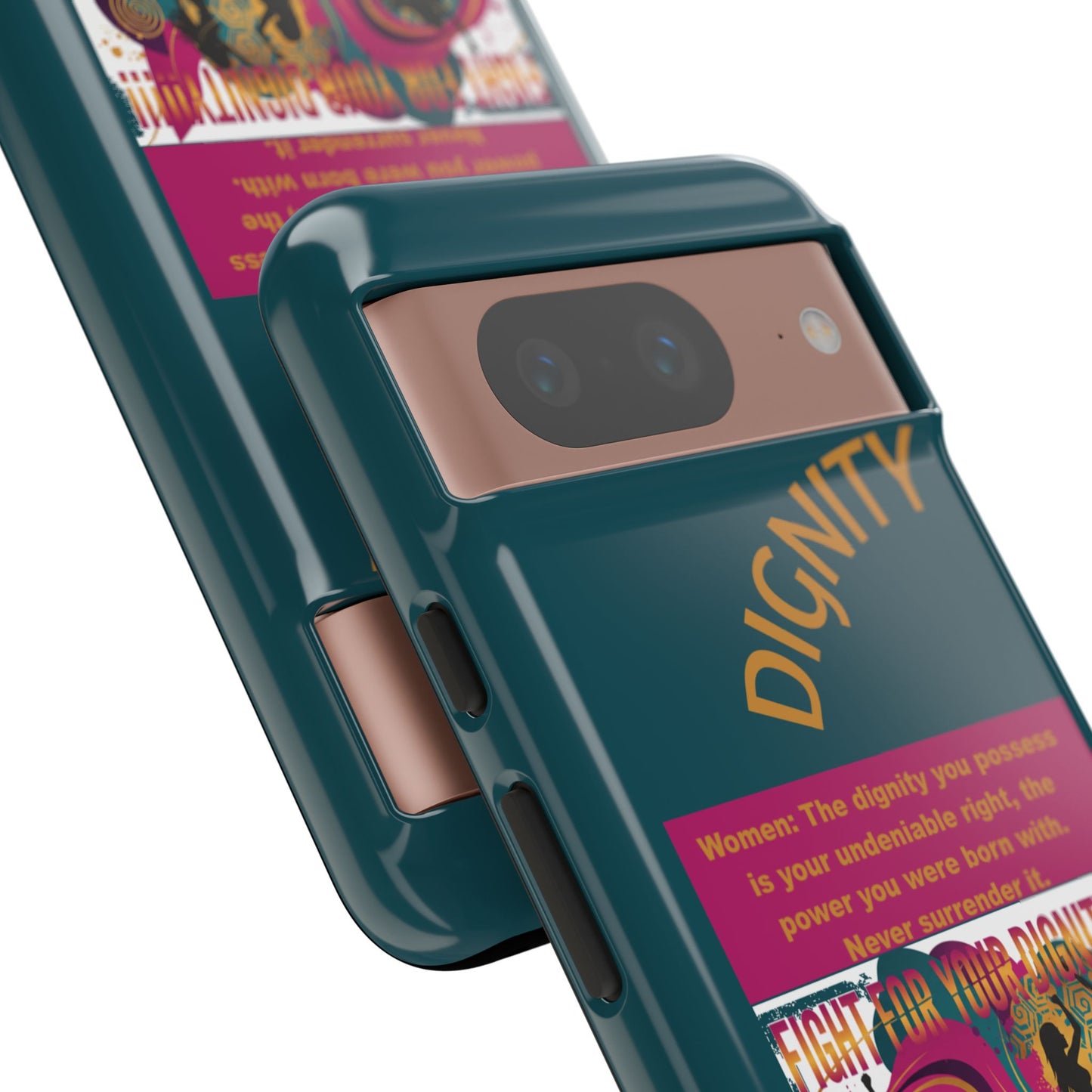 "Never Surrender Your Dignity" Protective iPhone Cover
