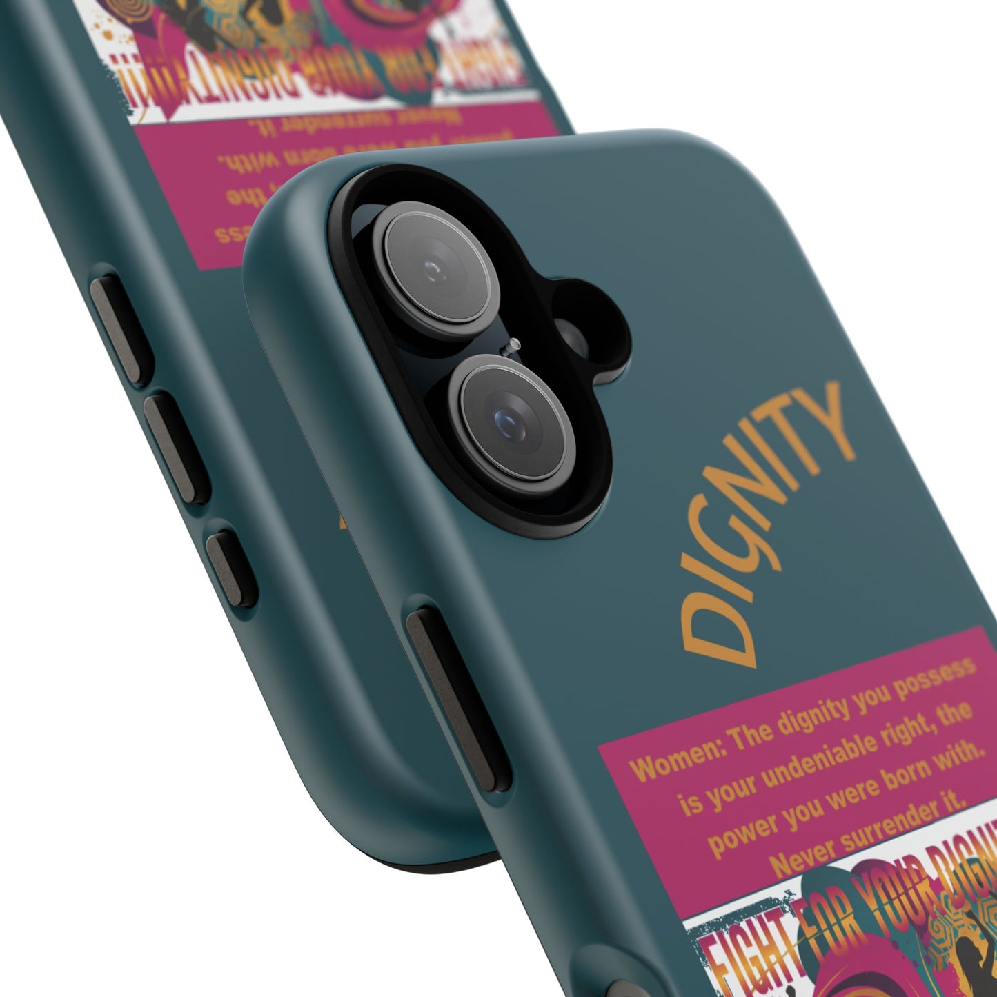 "Never Surrender Your Dignity" Protective iPhone Cover