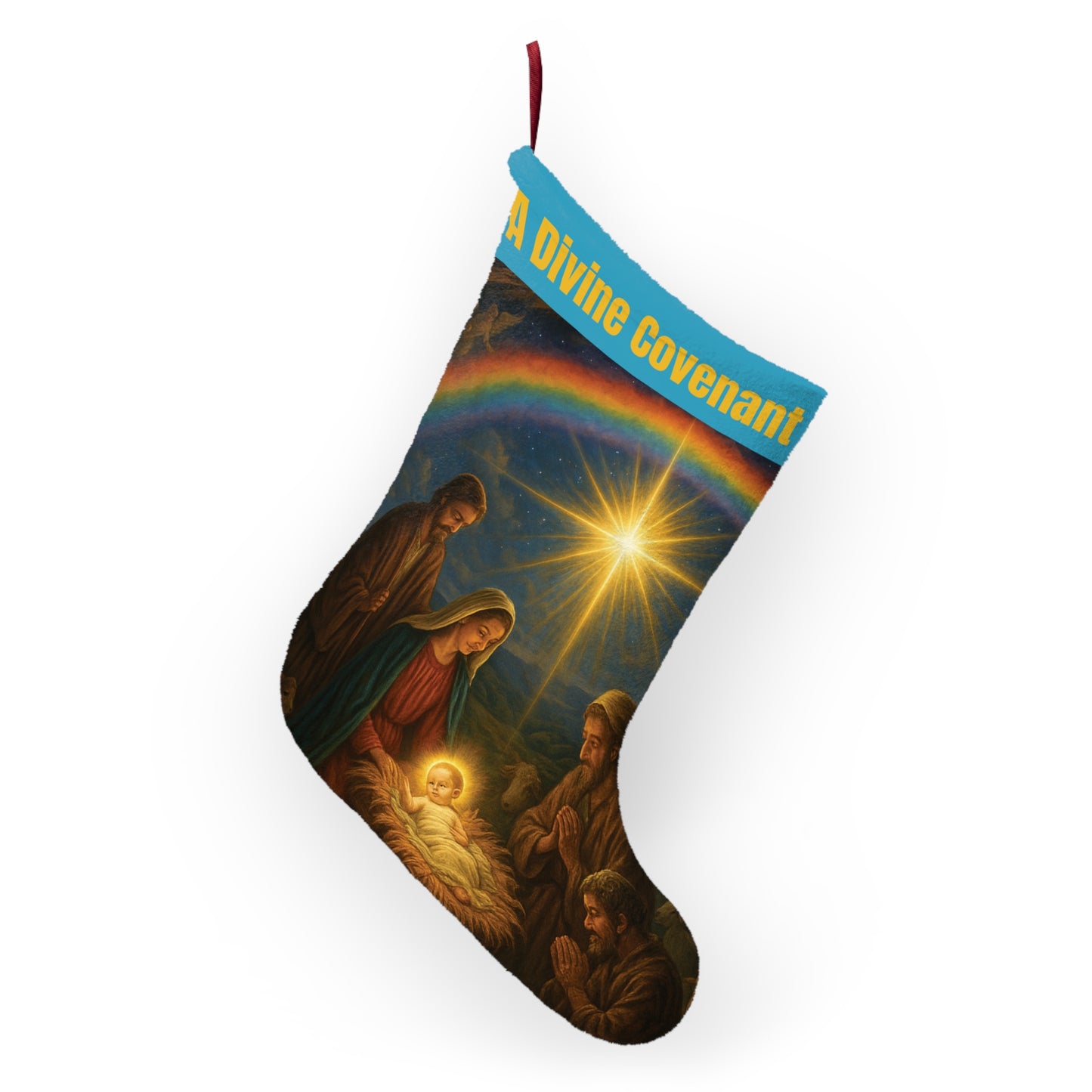 A Divine Covenant Christmas With Meaning Stocking